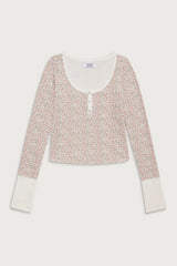 Cabin Long Sleeve Waffle Shirt Baby Blanket