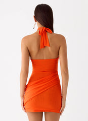 Henrietta Mini Dress Orange