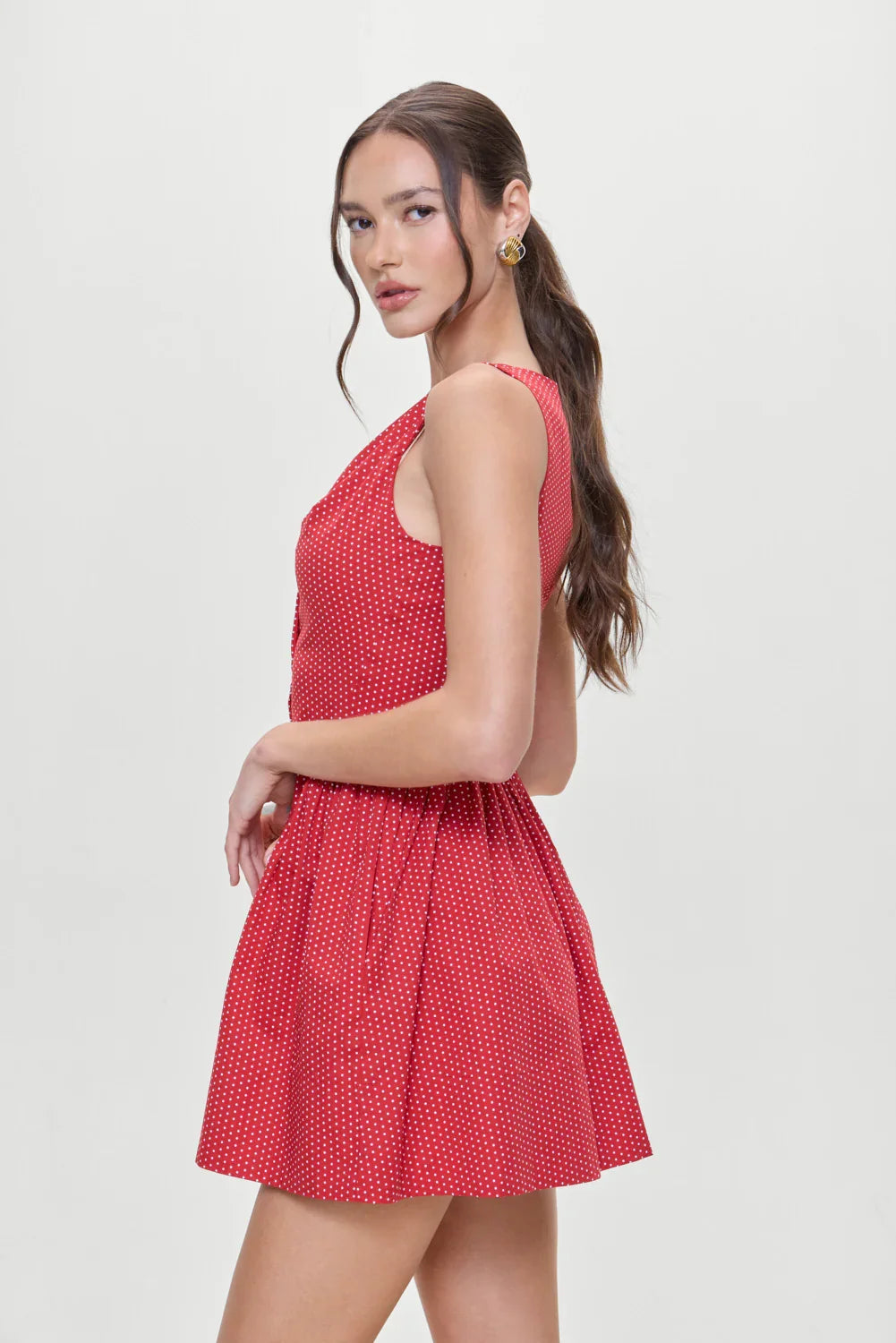Charlotte Corset Mini Dress Ladybug