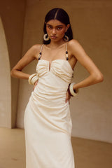 MARIANNA MIDI DRESS CREAM