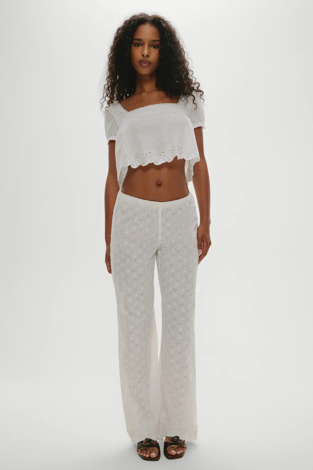Princess Eyelet Pants Daisy Eyelet