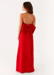 Meredith Maxi Dress Red