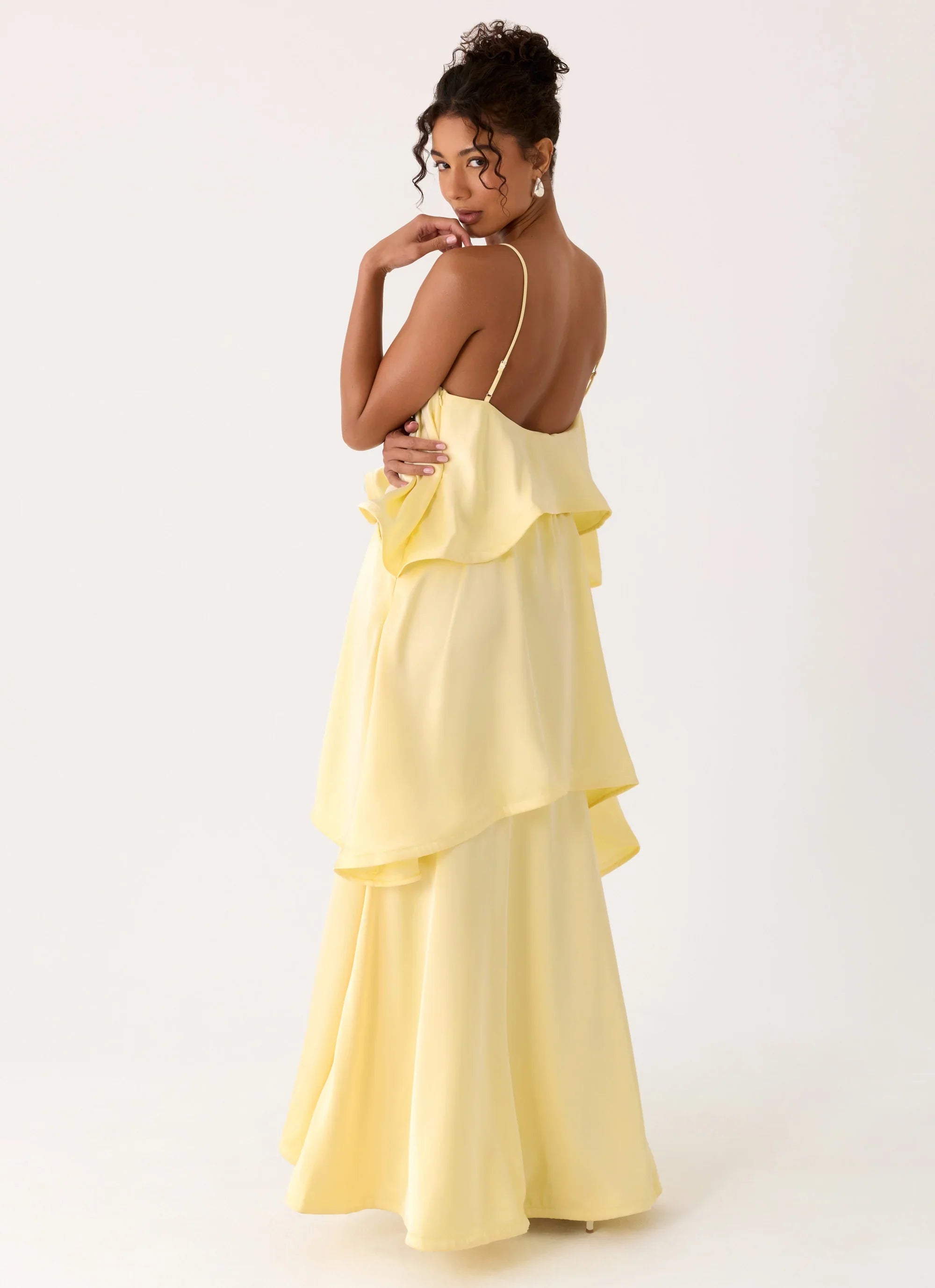 Becka Maxi Dress Yellow