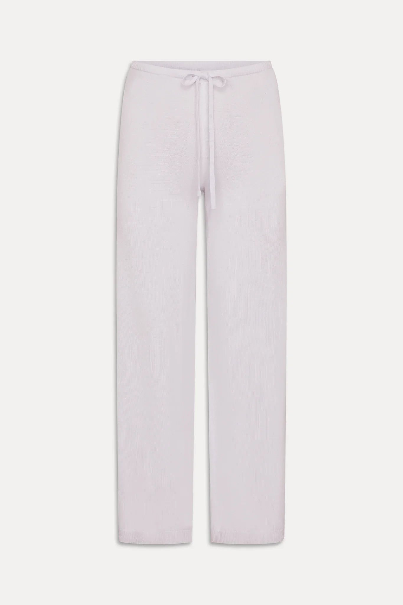 Mellow Knit Pants White