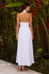 HENRIETTA MIDI DRESS WHITE
