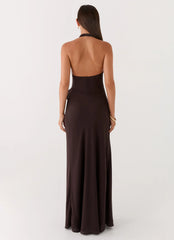 So Chic Maxi Dress Cool Chocolate