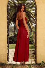 LIBERTINE MAXI DRESS CHERRY