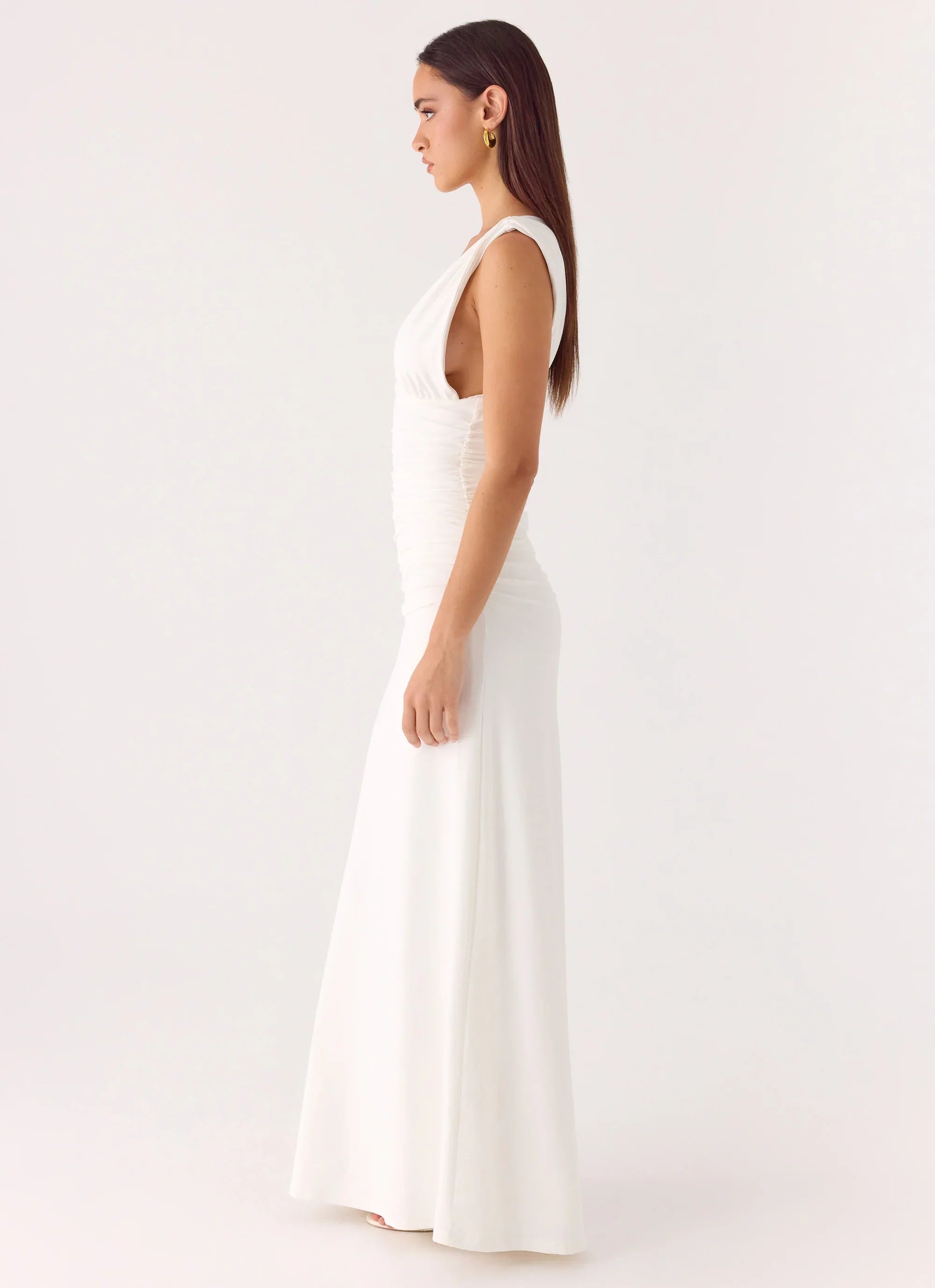 Options Maxi Dress White
