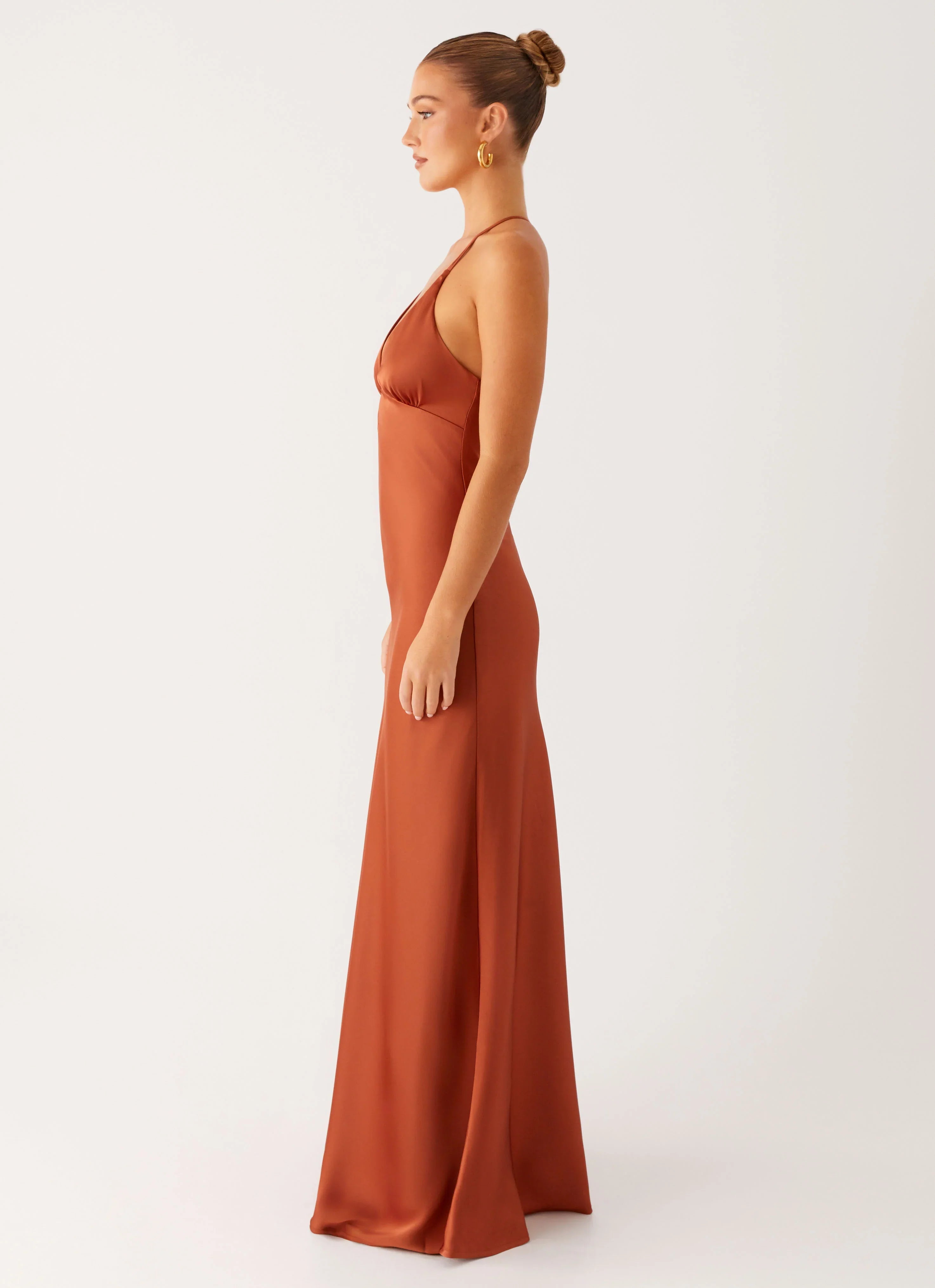 Sundowner Maxi Dress Rust