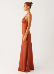 Sundowner Maxi Dress Rust