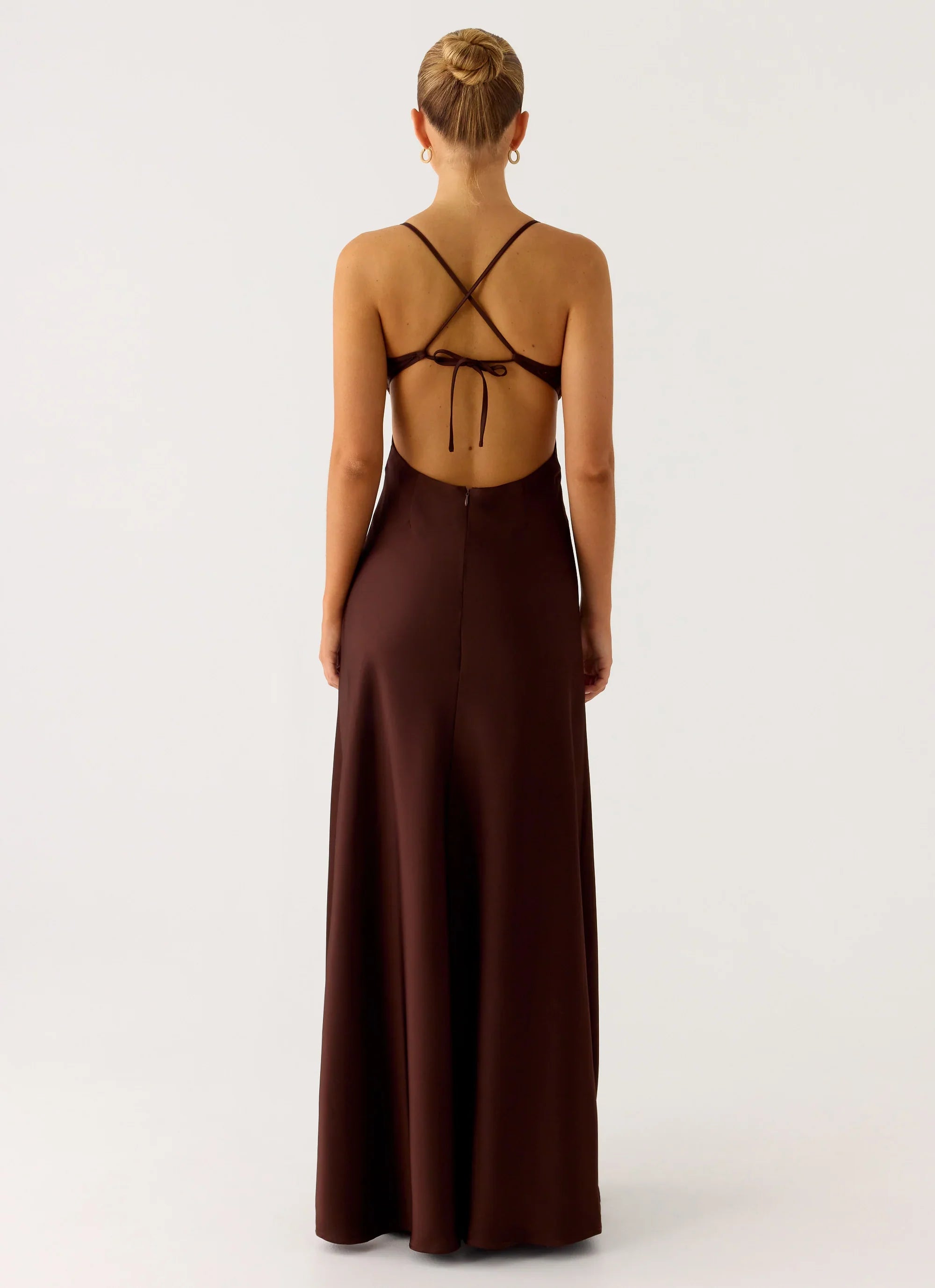 Joanie Maxi Dress Chocolate