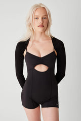Clara Cutout Bodysuit Black