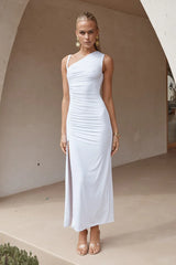 LYDIE MIDI DRESS WHITE