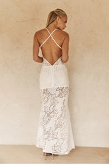SIVAN MAXI DRESS WHITE
