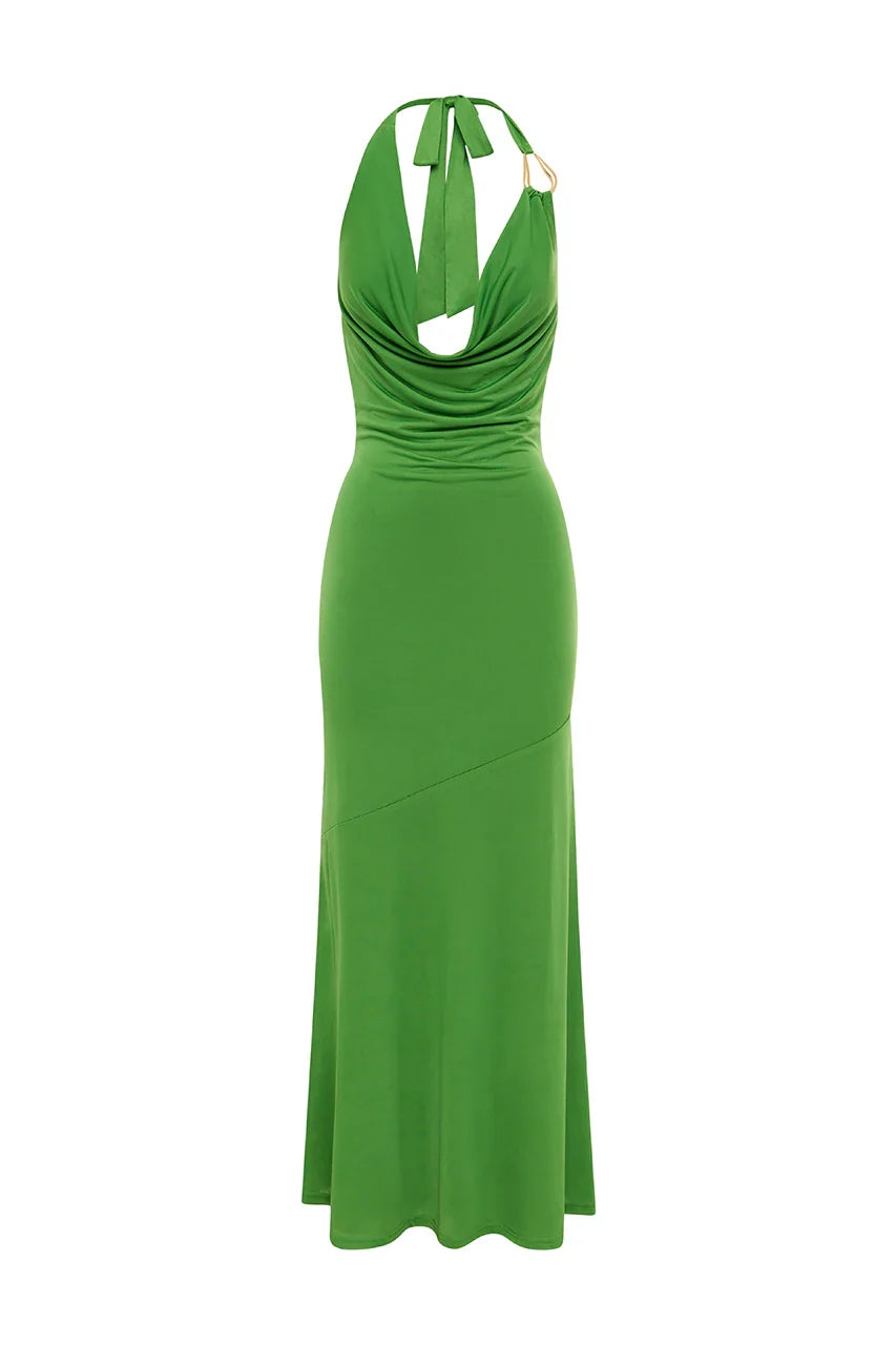 ELLISON MAXI DRESS KIWI