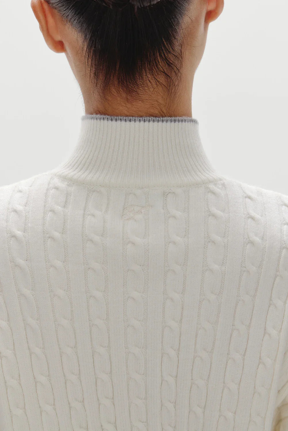 Bea Cloud Knit Zip Up Sweater Honeymoon