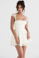 ivory a line mini dress
