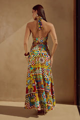 VENUS MAXI DRESS PHAEDRA PRINT