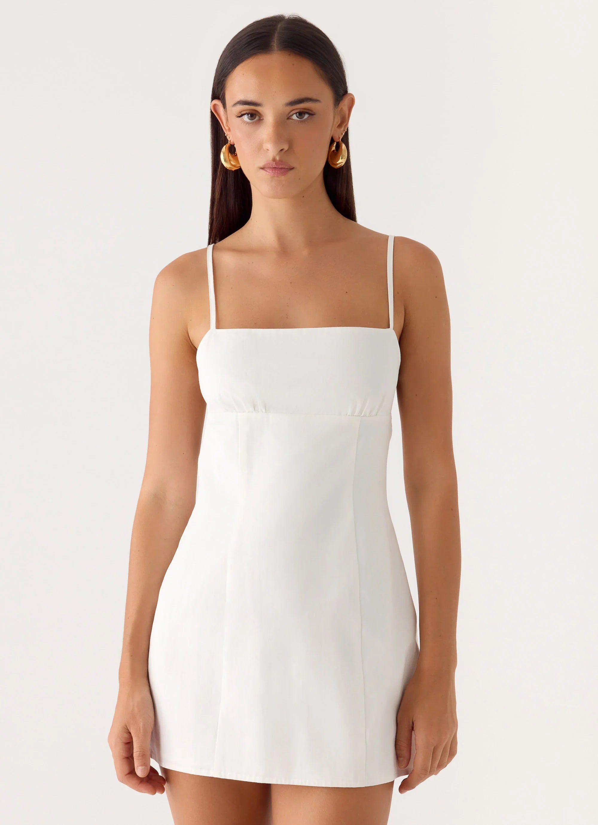 Second Sun Mini Dress White
