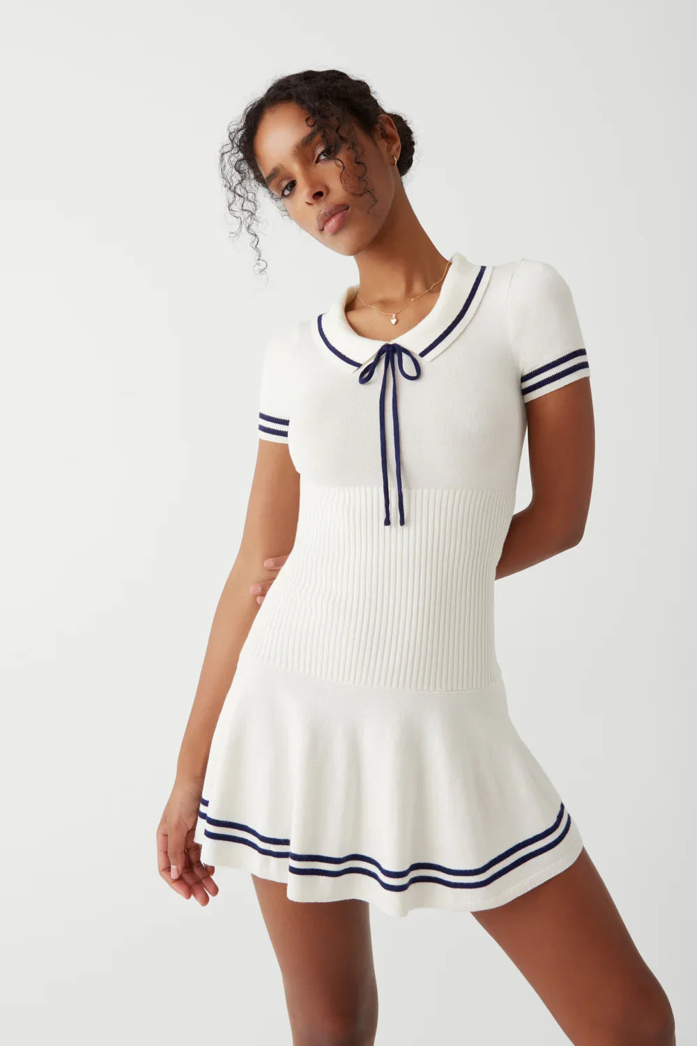 Max Knit Mini Dress Sugar