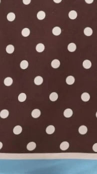 Linnea Mini Dress Brown Polka