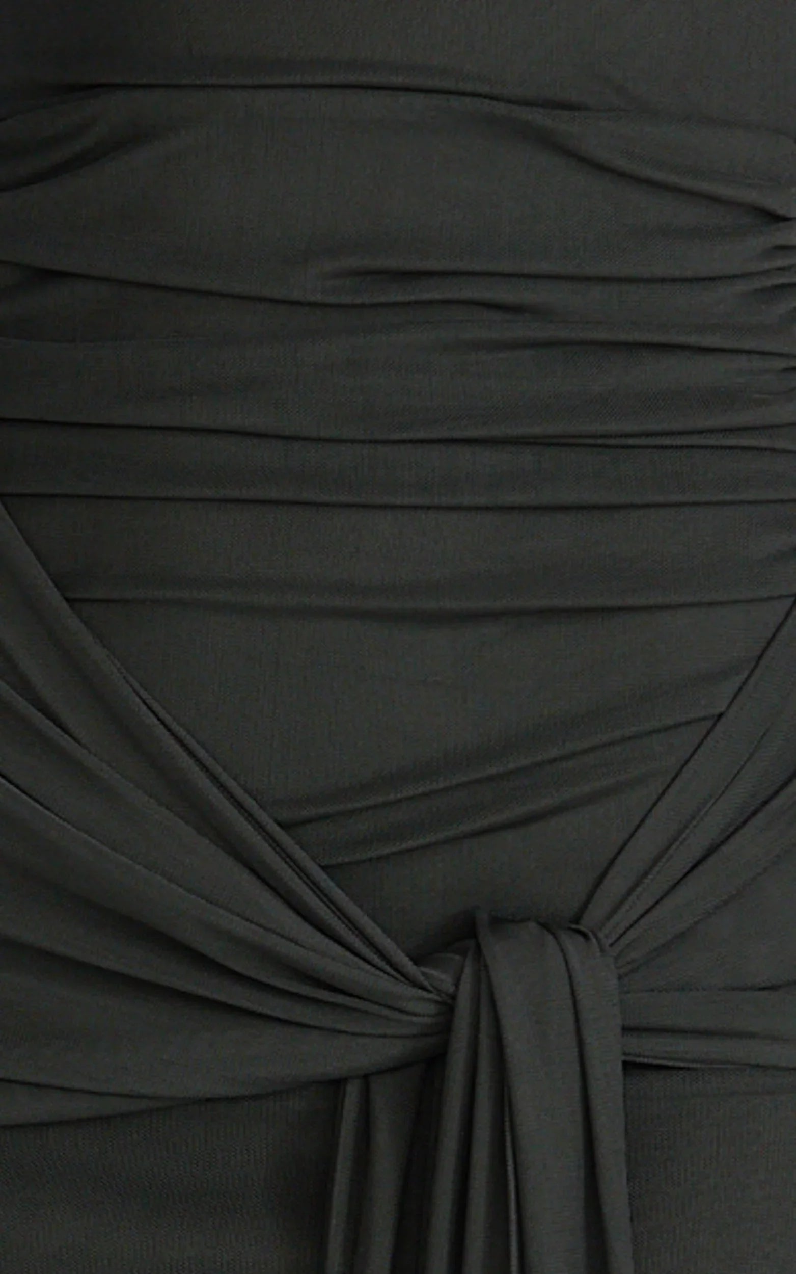 Nicolette Maxi Dress Cape Sleeve Off Shoulder Dress in Black