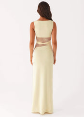 Karma Maxi Dress Yellow