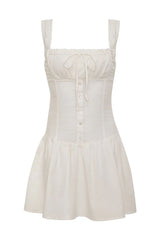 Christa Ruffle Mini Dress Sunrose