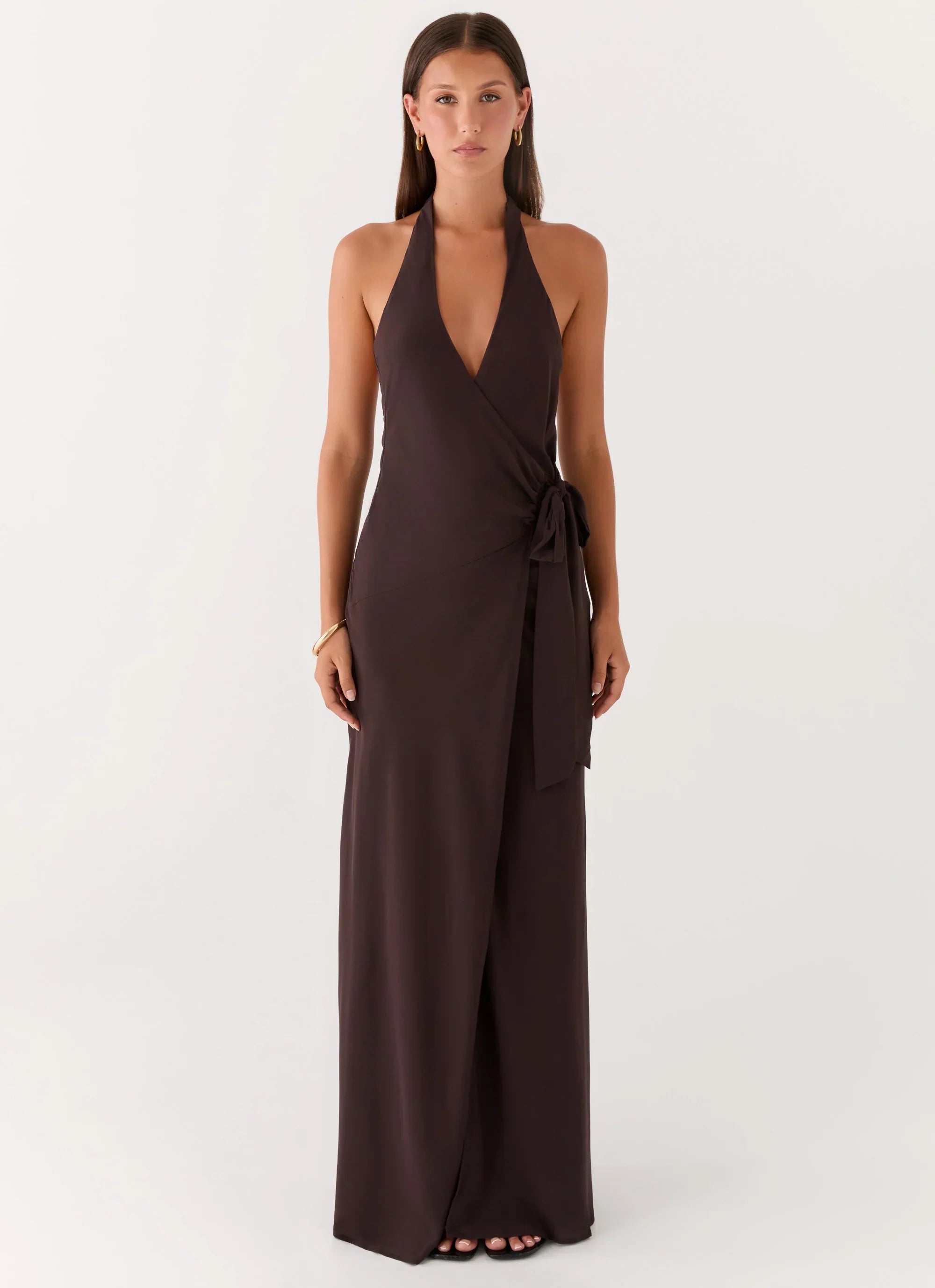 So Chic Maxi Dress Cool Chocolate