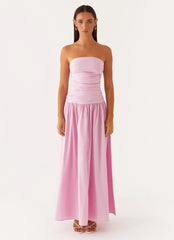 Carmel Maxi Dress Pink