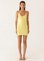 Cottesloe Mini Dress Yellow
