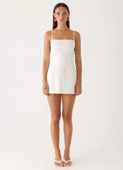 Second Sun Mini Dress White