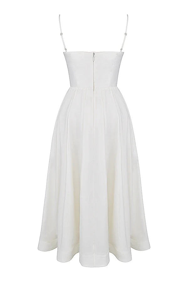 ivory corset sundress