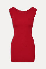 Leila Mini Dress Red Rose