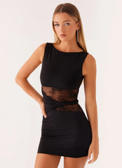 Echo Mini Dress Black