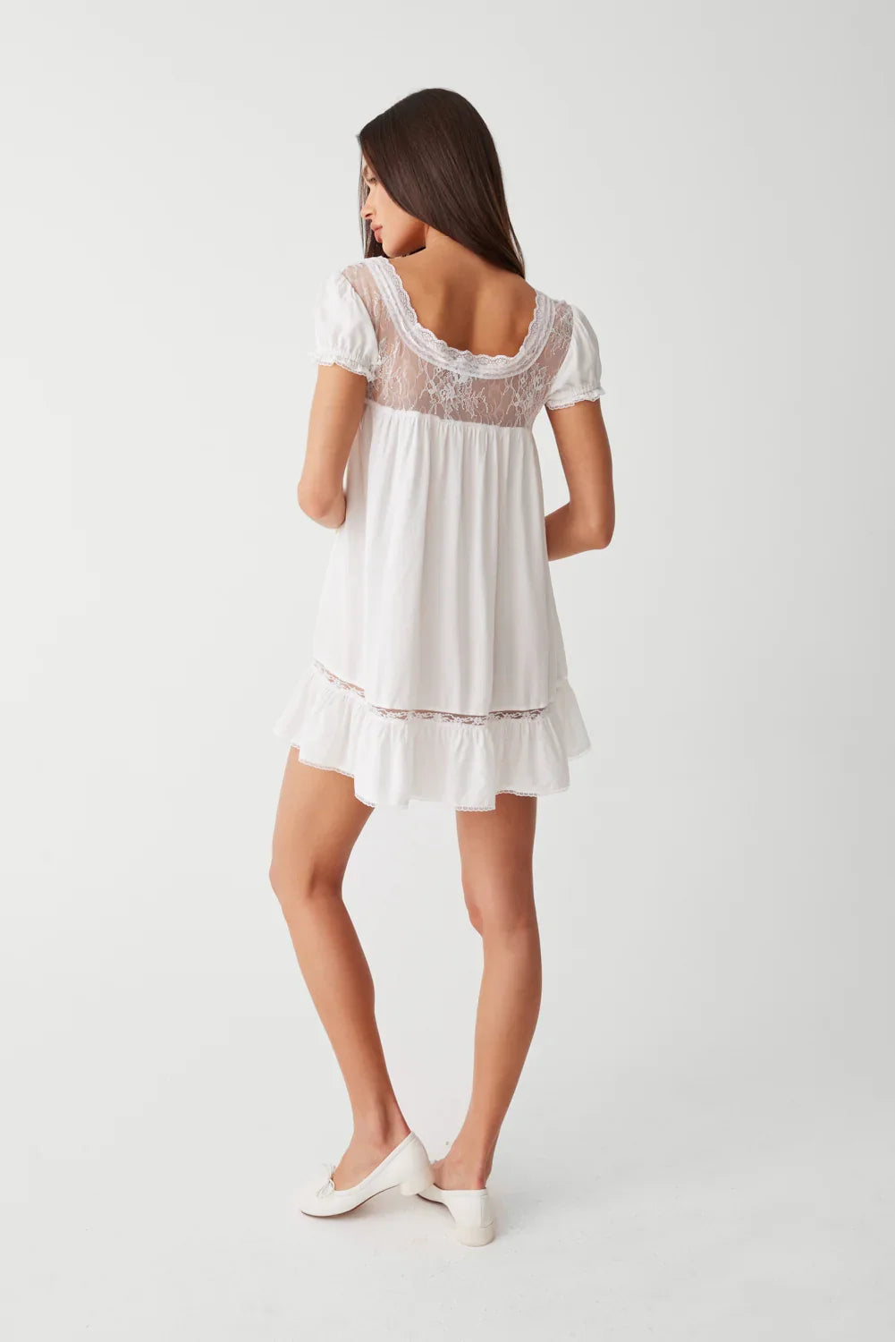 Harmony Mini Dress White