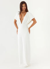 Rare Behaviour Maxi Dress Ivory