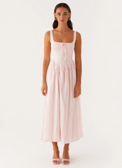 Pascuelle Midi Dress Pink