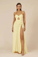 DANIKA MAXI DRESS LEMON