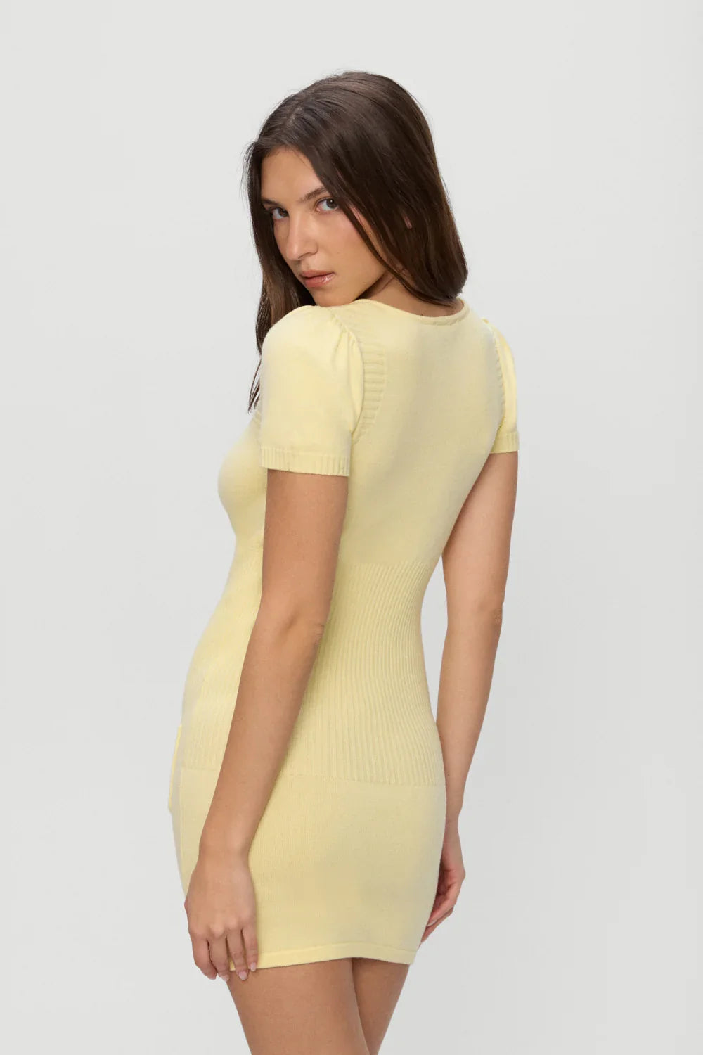 Daphne Knit Mini Dress Morning Light