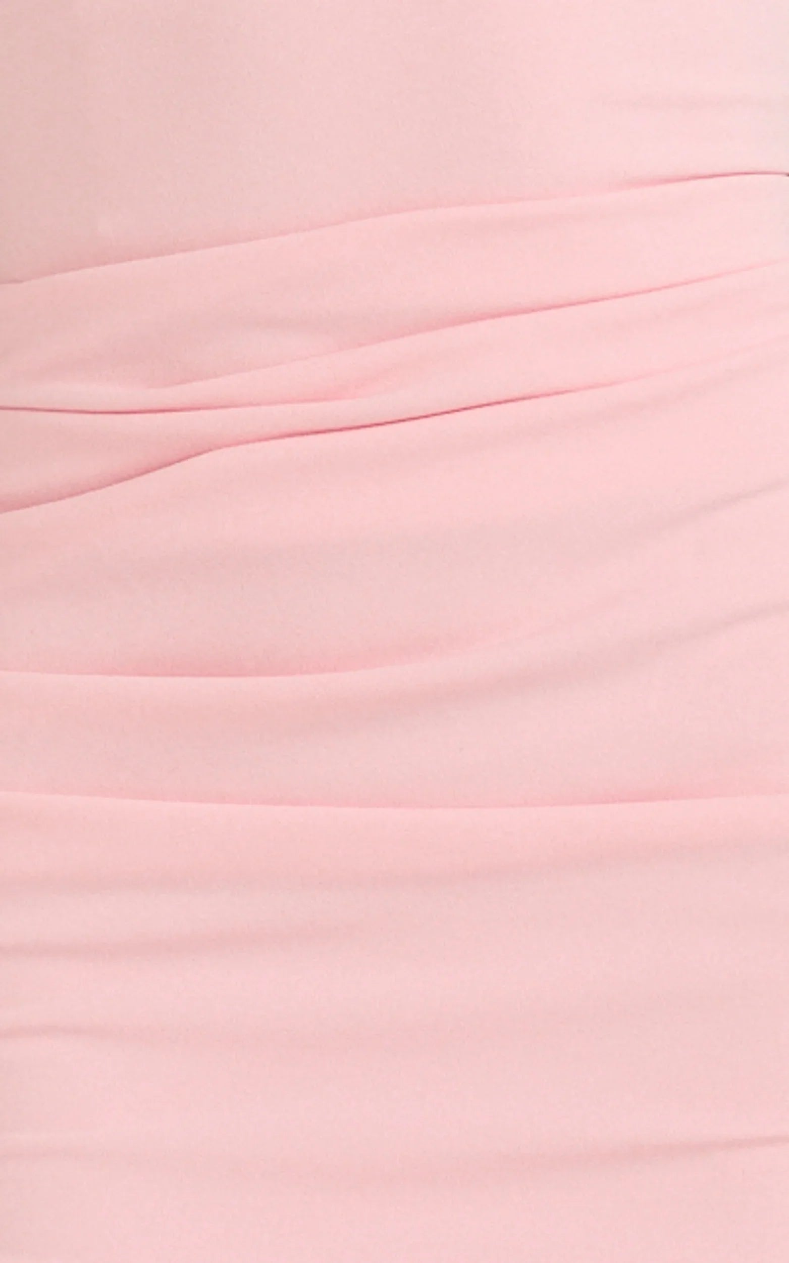 Lani Midi Dress Scooped Neckline Draped Skirt Halter Dress in Pink