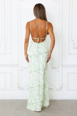 Sun Dance Maxi Dress Green