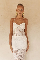 SIVAN MAXI DRESS WHITE