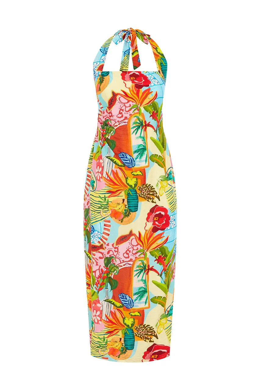 ETALLIA MIDI DRESS ETALLIA MULTI