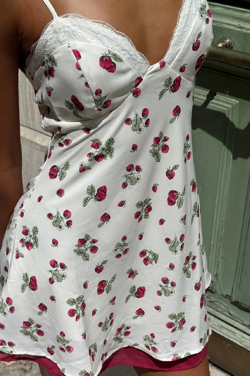 Kenley Mini Dress Strawberry Field