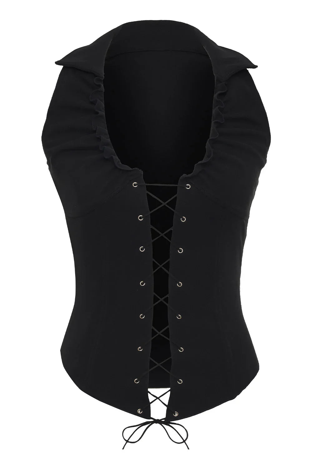 Tatiana Lace Up Tank Eclipse