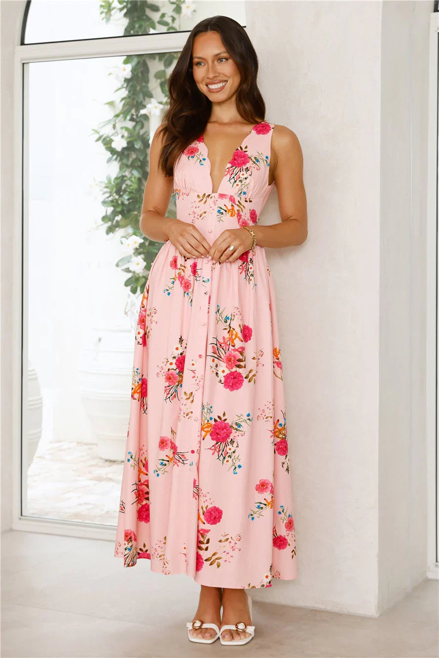 Isnt She Lovely Maxi Dress Pink