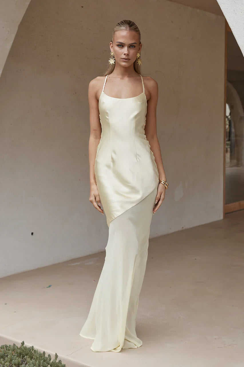SAMANI MAXI DRESS LEMON
