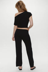 Mellow Knit Pants Black
