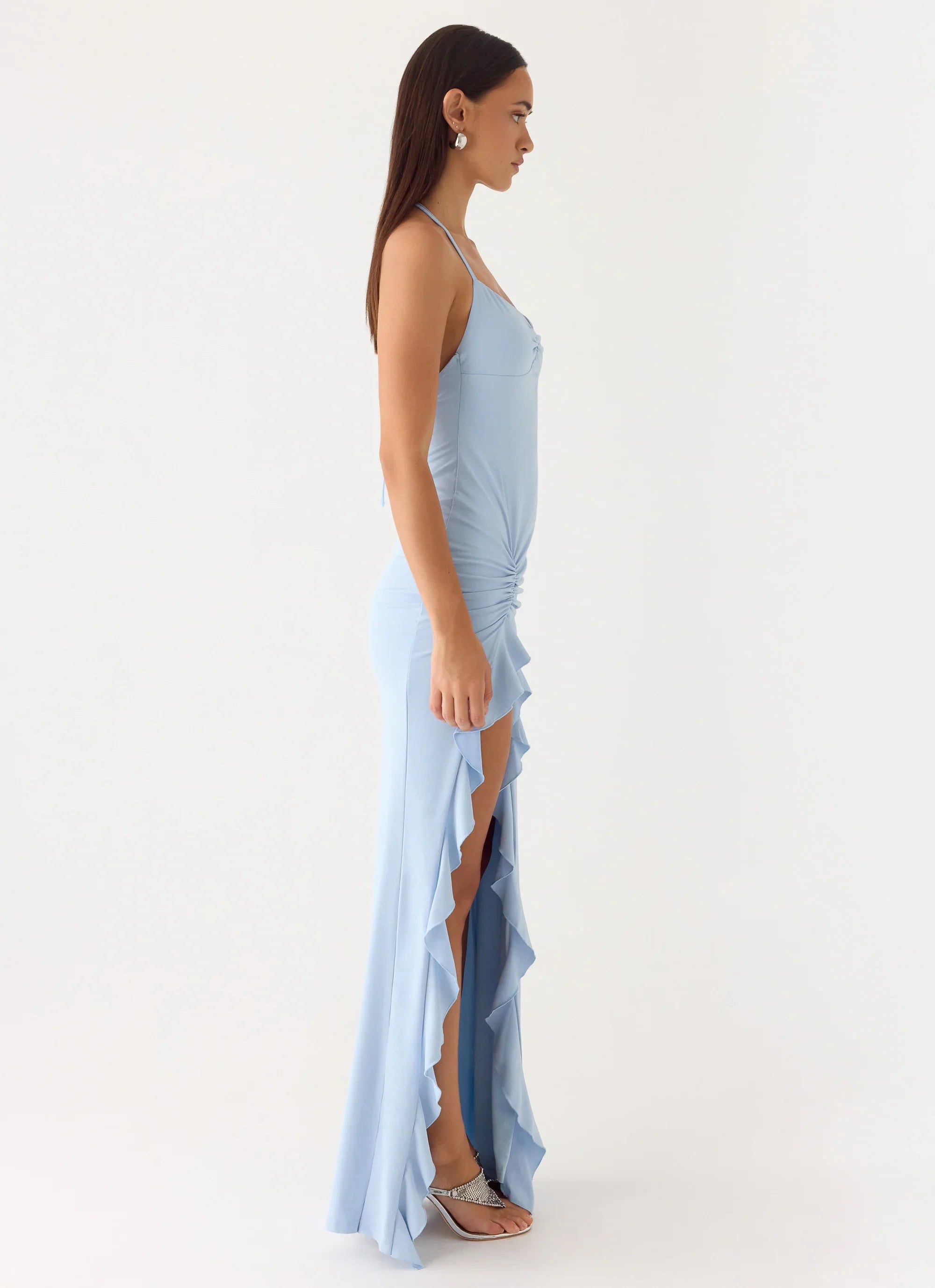 Augusta Maxi Dress Blue